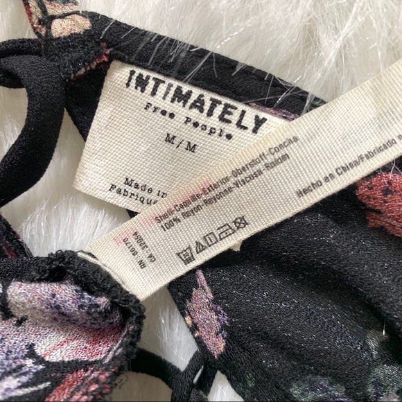 SOLD-Free People Floral Corset Skater Slip Dress - Picture 6 of 8